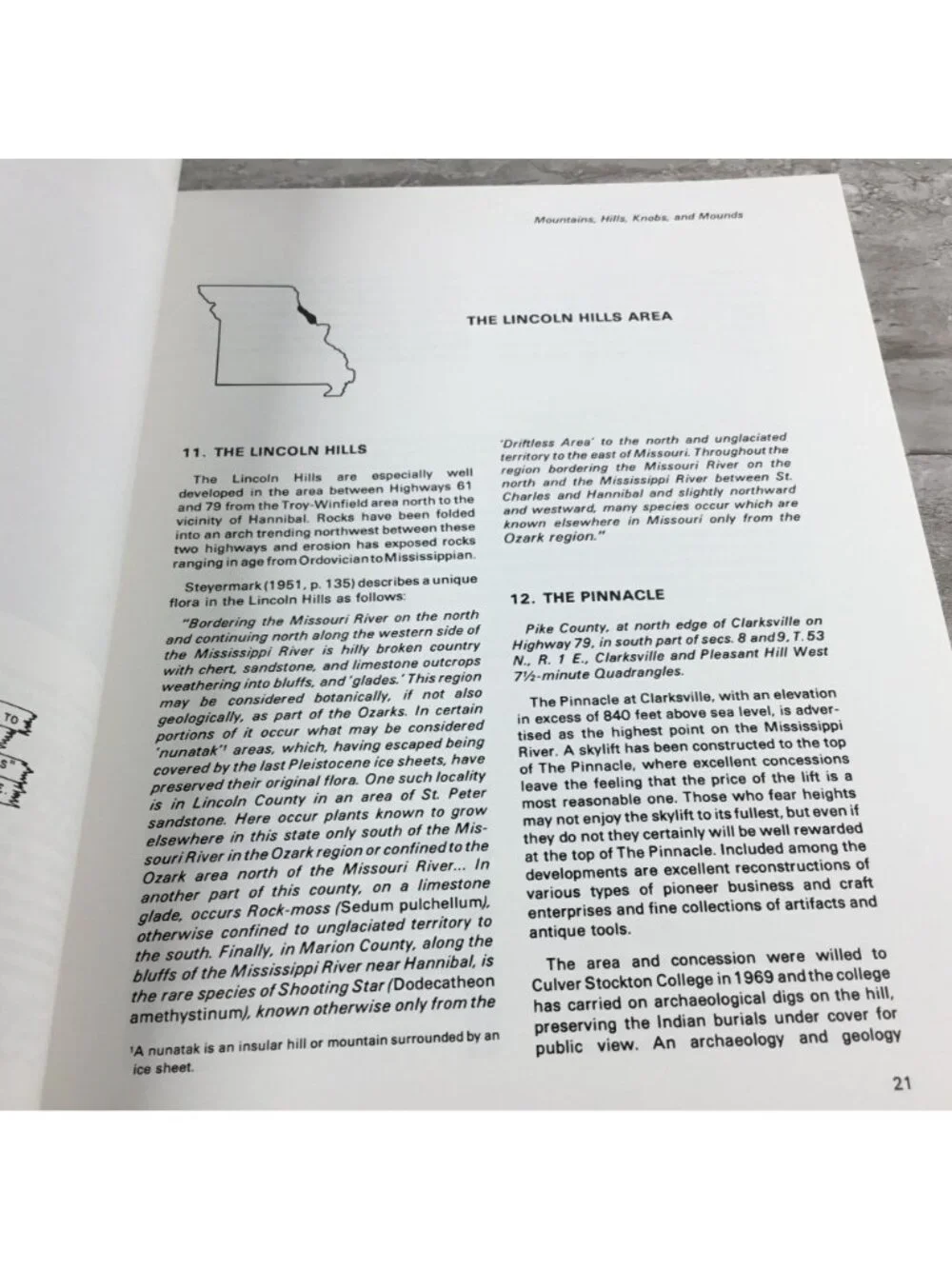 Geologic Wonders And Curiosities Of Missouri 1990 Paperback